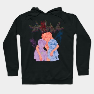 Shinji and friends EVA 01 02 00 Hoodie